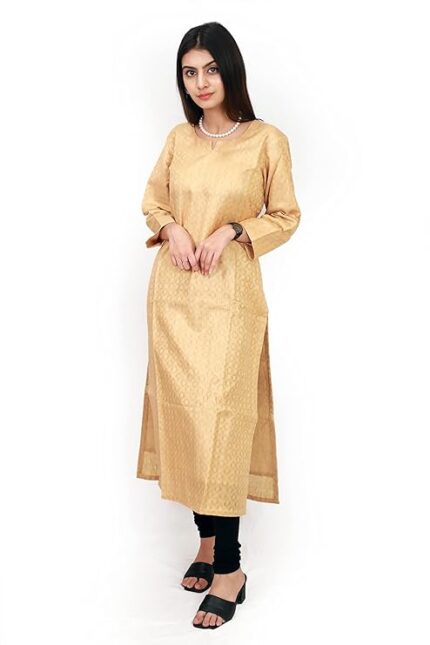 Bhagalpuri Silk Kurta with Lining Attached